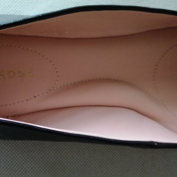 Taryn Rose "Rosa" Ballet Flats with Embossed Rose on toe cap, NWOT - Picture 5 of 12
